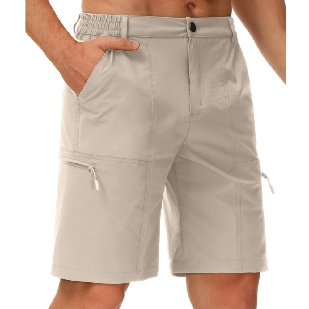 Libin Mens Cargo Hiking Shorts Water Resistant UPF 50 Sun Protection XXXL